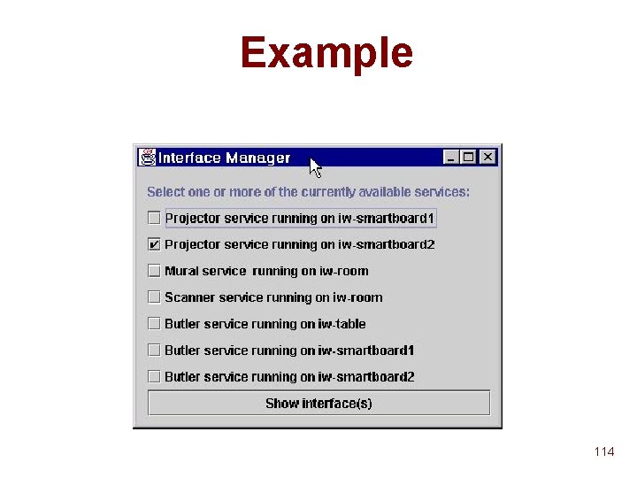 Example 114 Example 114