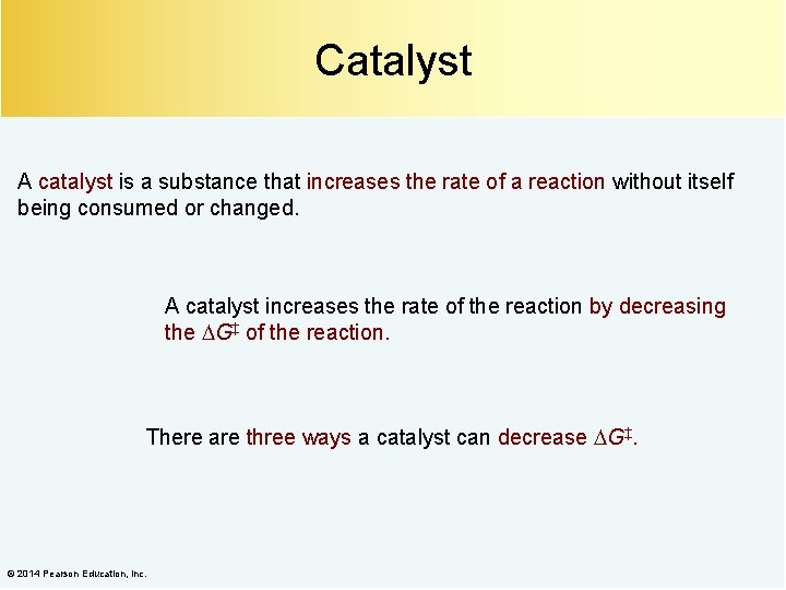 Catalyst A catalyst is a substance that increases the rate of a reaction without