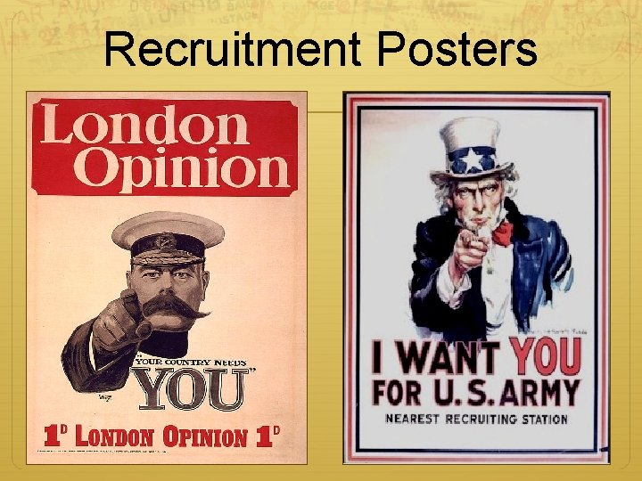 Recruitment Posters 