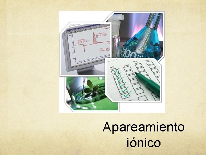 Apareamiento iónico 