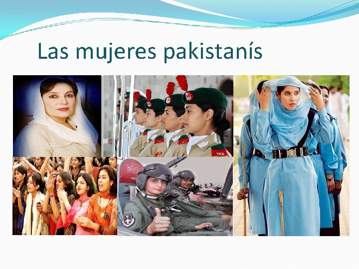 Las mujeres pakistanís 
