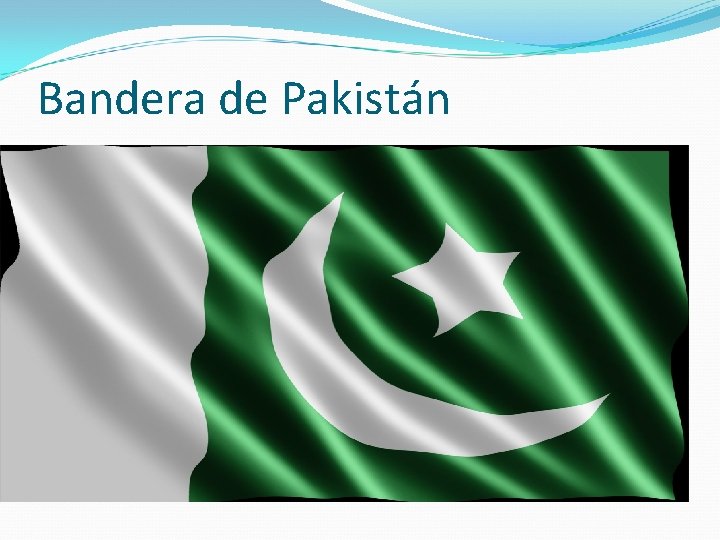 Bandera de Pakistán 