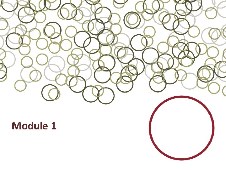 Module 1 