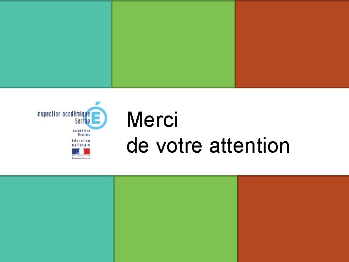 Merci de votre attention 19 