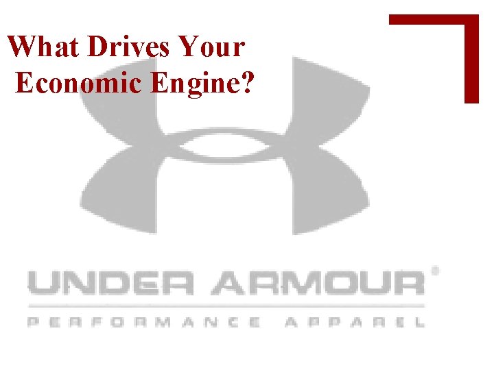 What Drives Your Economic Engine? 