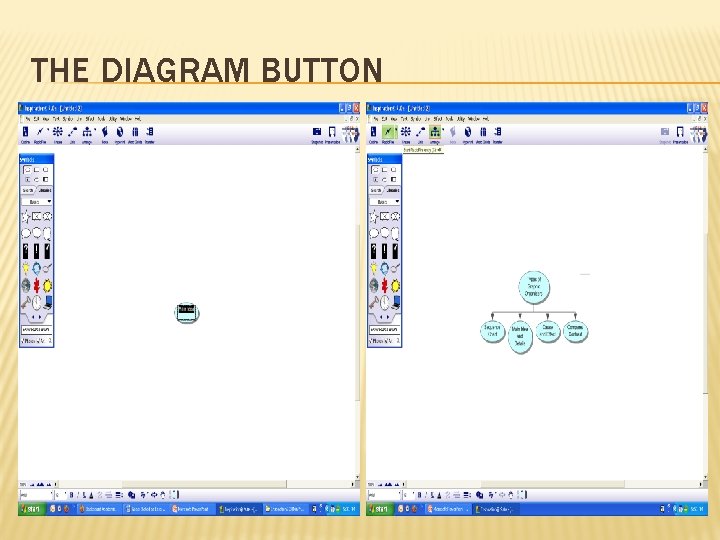 THE DIAGRAM BUTTON THE DIAGRAM BUTTON