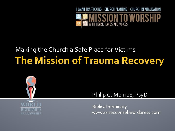 Making the Church a Safe Place for Victims