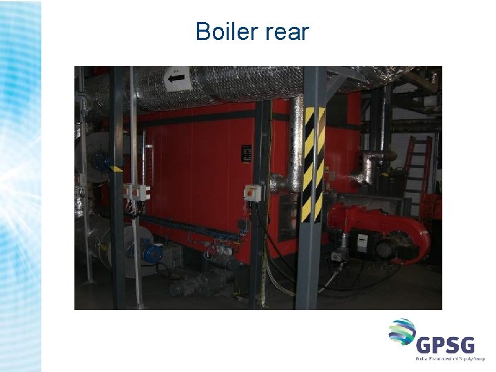 Boiler rear Boiler rear