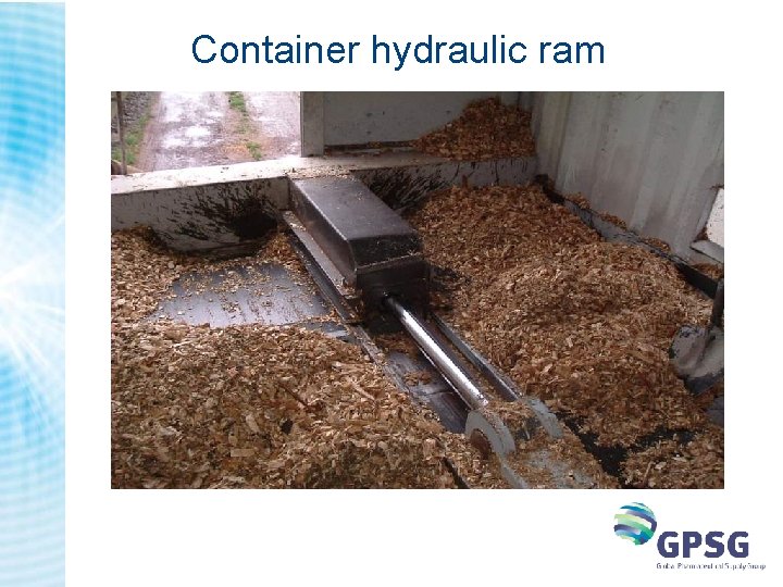 Container hydraulic ram Container hydraulic ram