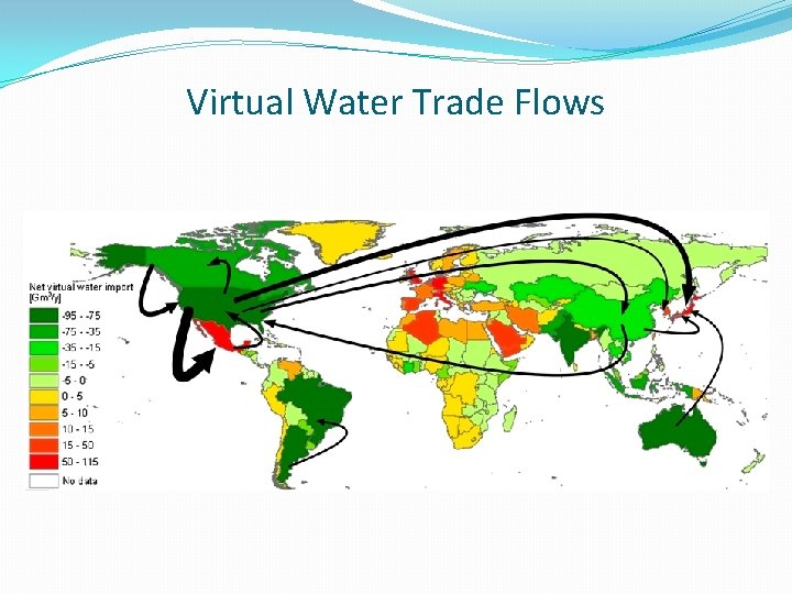 Virtual Water Trade Flows 