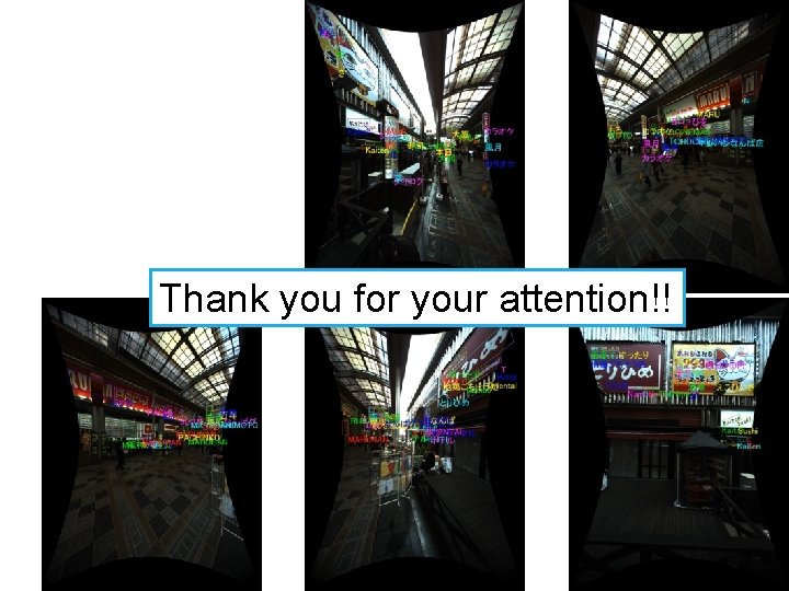 Thank you for your attention!! 