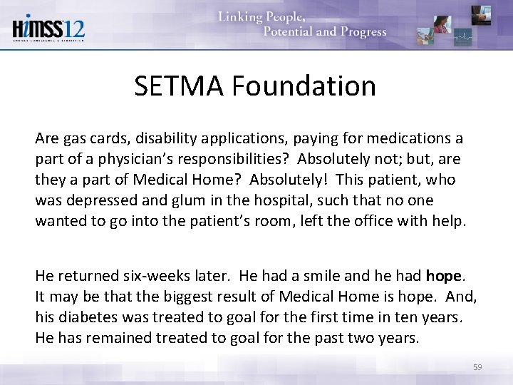 SETMA Foundation Are gas cards, disability applications, paying for medications a part of a