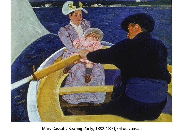 Mary Cassatt, Boating Party, 1893 -1894, oil on canvas 