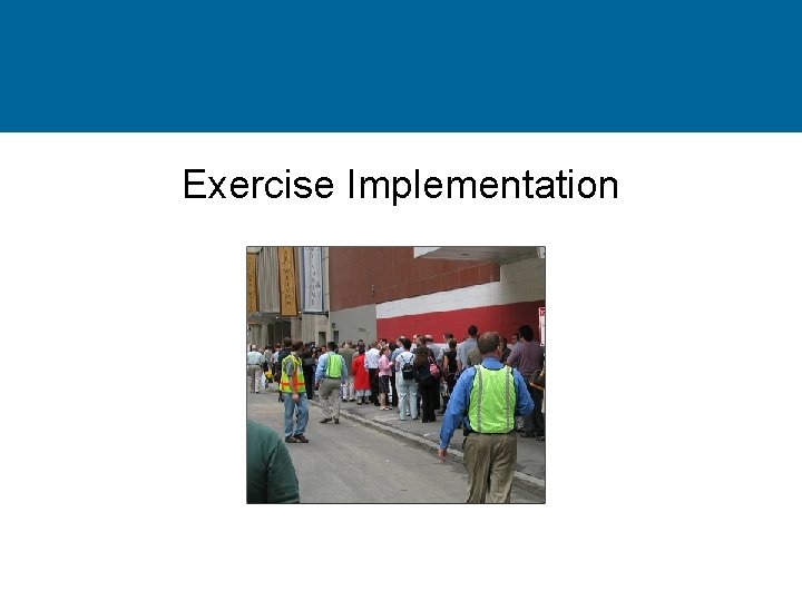 Exercise Implementation 