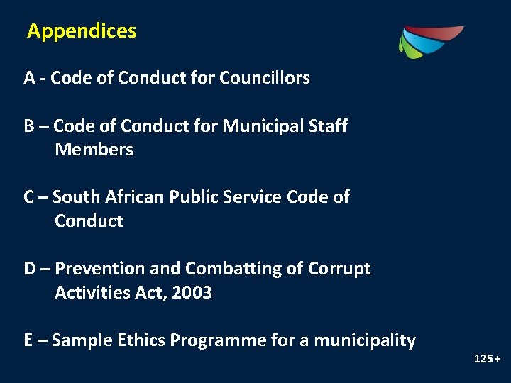 Appendices A - Code of Conduct for Councillors B – Code of Conduct for