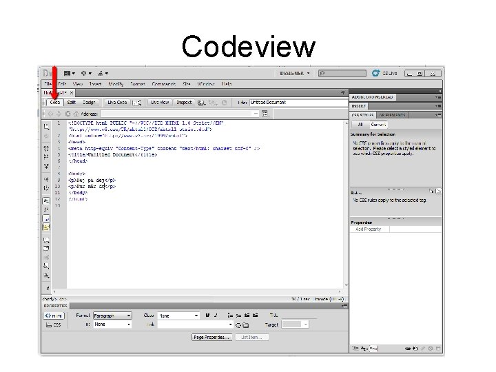 Codeview 