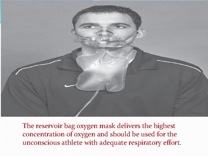 The reservoir bag oxygen mask delivers the highest concentration of oxygen and should be