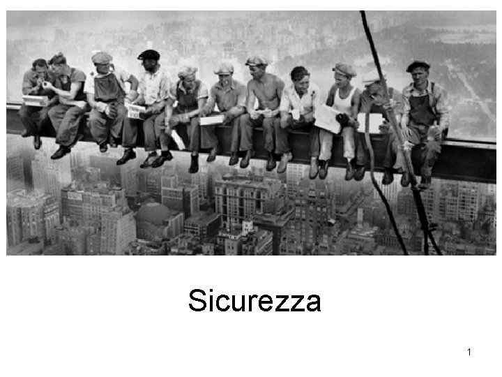 Sicurezza 1 