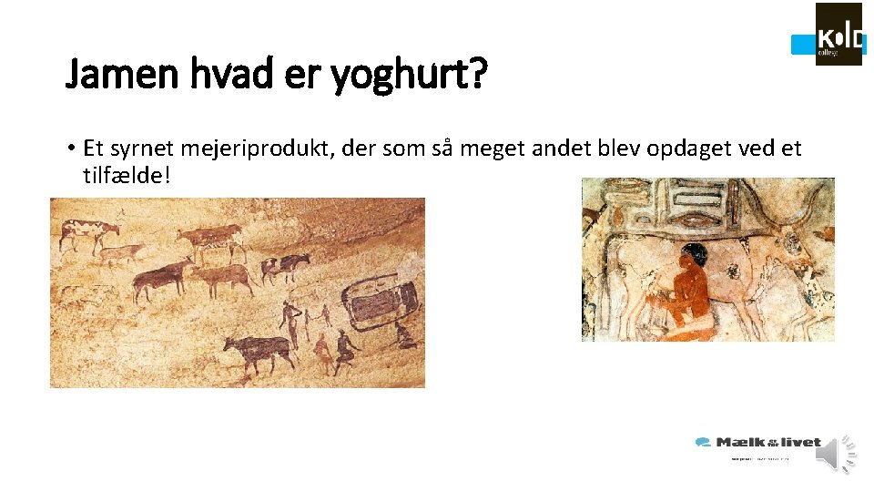 Jamen hvad er yoghurt? • Et syrnet mejeriprodukt, der som så meget andet blev
