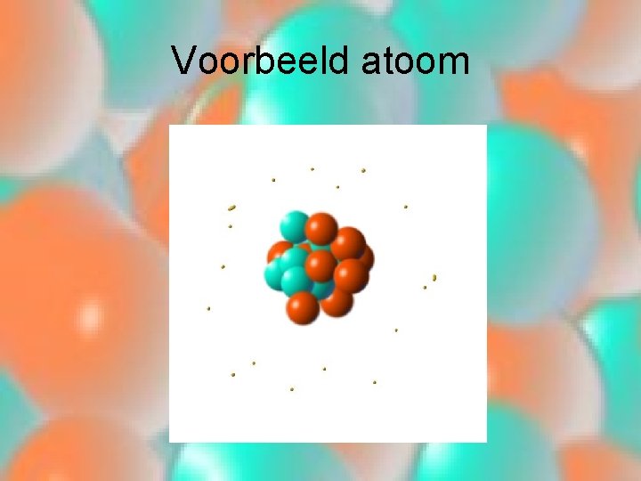 Voorbeeld atoom 