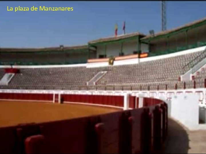 La plaza de Manzanares La plaza de Manzanares