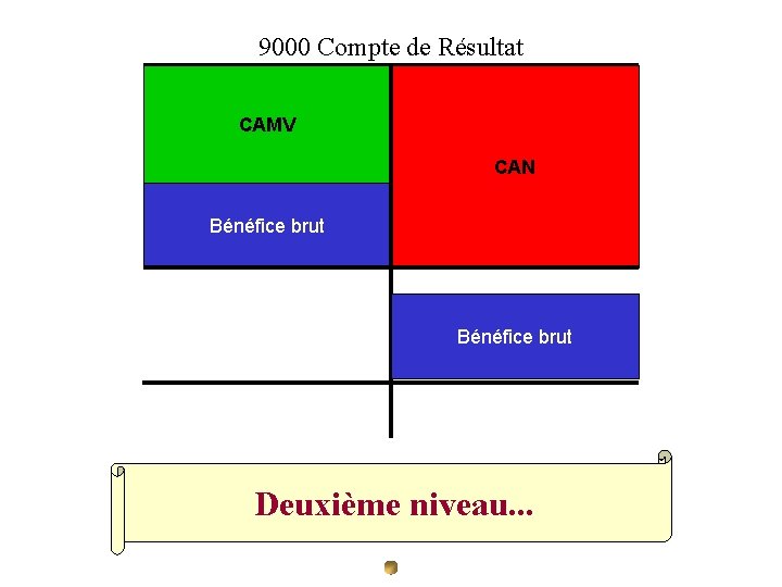 9000 Compte de Résultat CAMV CAN Bénéfice brut Deuxième niveau. . . 