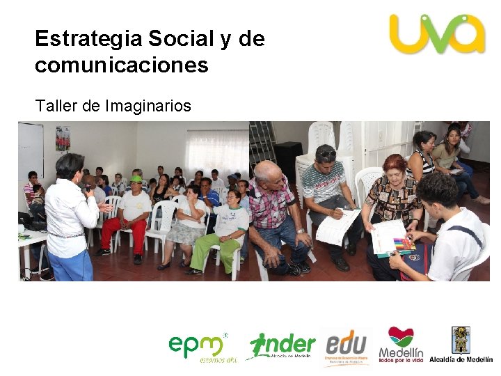 Estrategia Social y de comunicaciones Taller de Imaginarios 