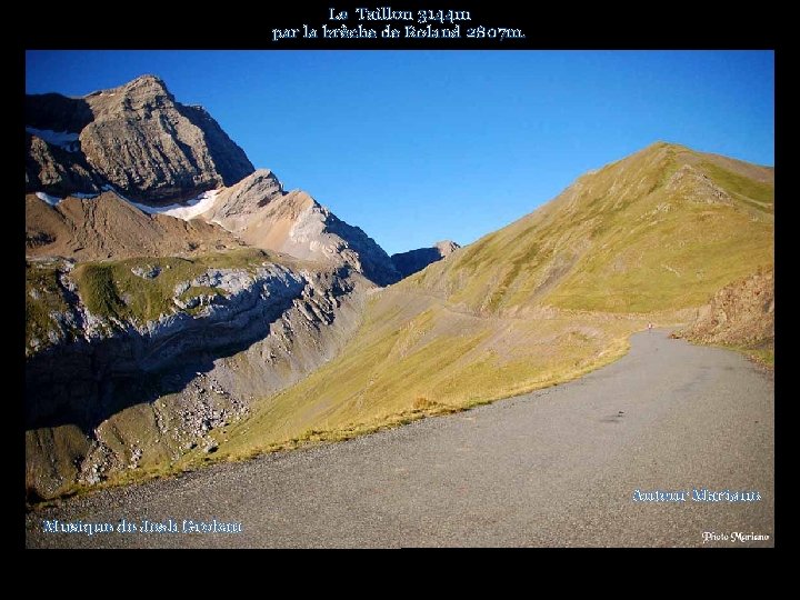 Le Taillon 3144 m par la brèche de Roland 2807 m. Auteur Mariano Musique