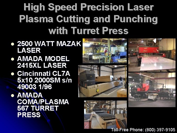 High Speed Precision Laser Plasma Cutting and Punching with Turret Press l l 2500