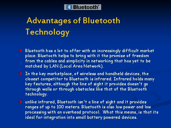 Bluetooth Technology