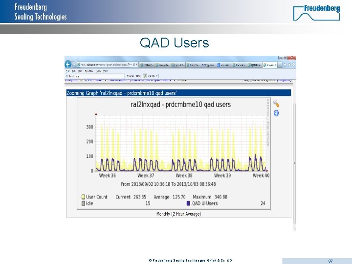 QAD Users © Freudenberg Sealing Technologies Gmb. H & Co. KG 37 
