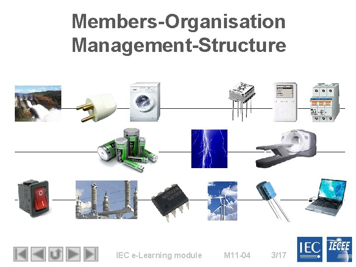 Members-Organisation Management-Structure IEC e-Learning module M 11 -04 3/17 Members-Organisation Management-Structure IEC e-Learning module M 11 -04 3/17