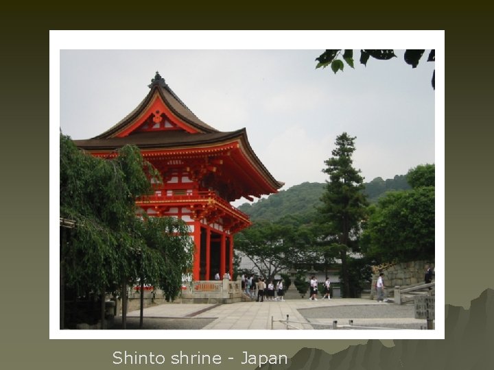 Shinto shrine - Japan 