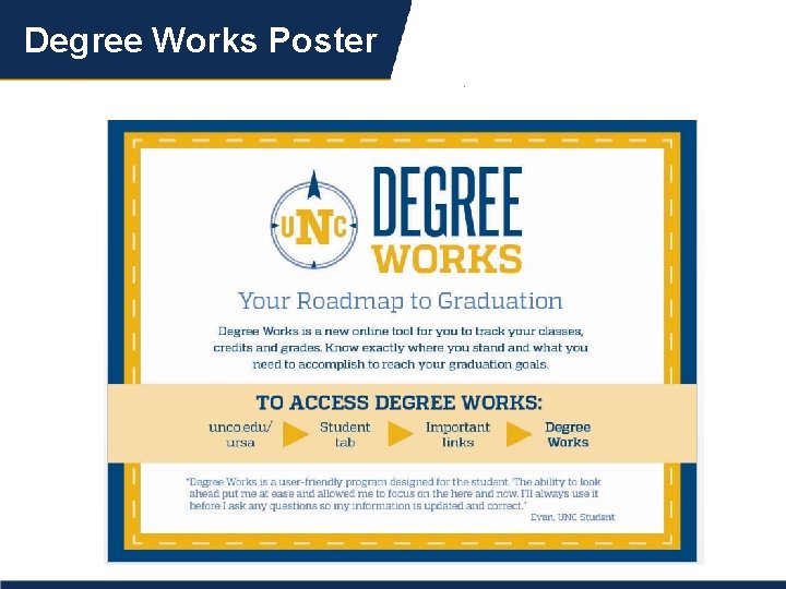 Degree Works Poster 