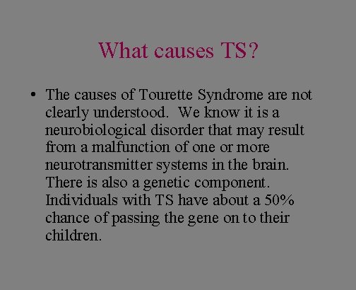 living with tourette syndrome ts and attention deficit