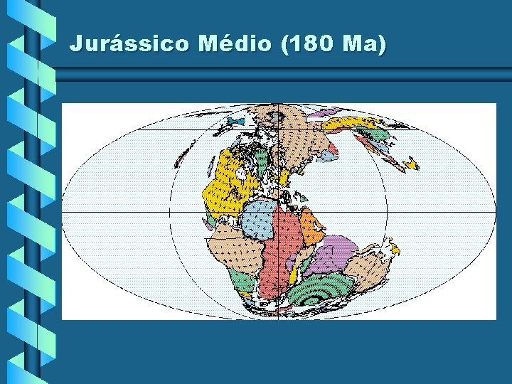 Jurássico Médio (180 Ma) Jurássico Médio (180 Ma)