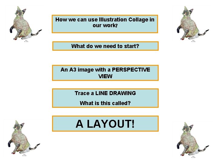 How we can use Illustration Collage in our work? What do we need to