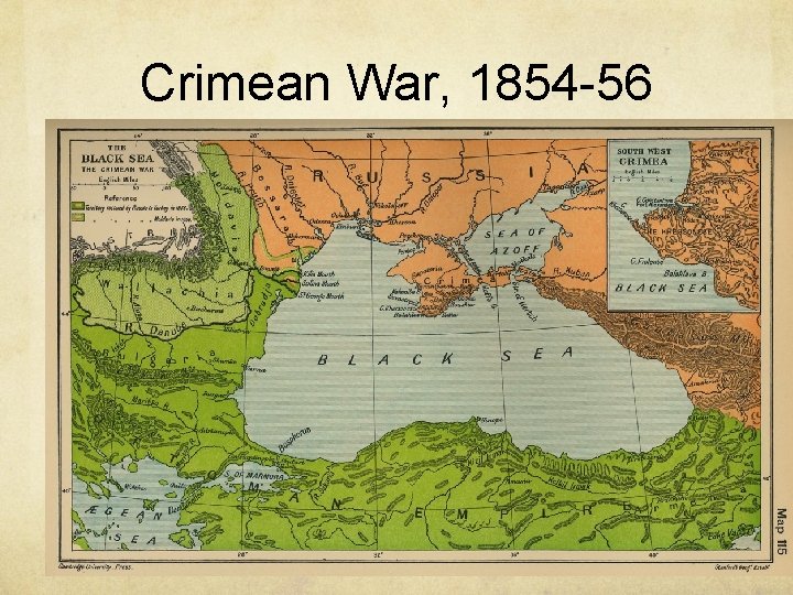 Crimean War, 1854 -56 