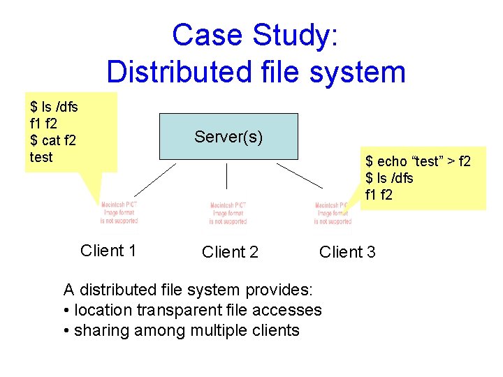 echo distributed file system