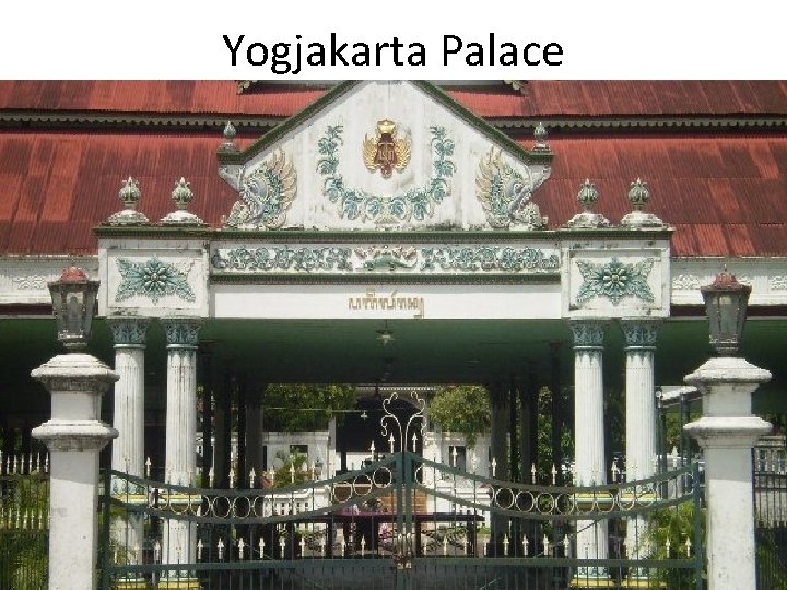 Yogjakarta Palace 