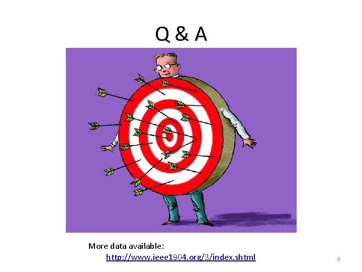 Q&A More data available: http: //www. ieee 1904. org/3/index. shtml 9 