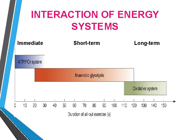 INTERACTION OF ENERGY SYSTEMS Immediate Short-term Long-term 