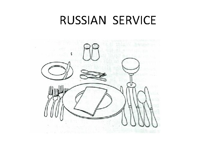 RUSSIAN SERVICE 