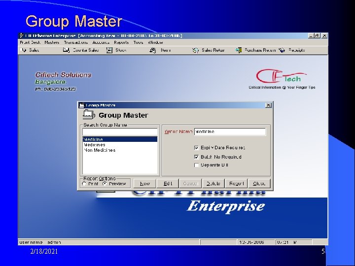Group Master 2/18/2021 5 Group Master 2/18/2021 5