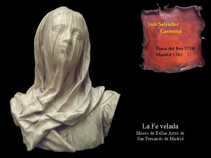 Luis Salvador Carmona Nava del Rey 1708 Madrid 1767 La Fe velada Museo de Luis Salvador Carmona Nava del Rey 1708 Madrid 1767 La Fe velada Museo de