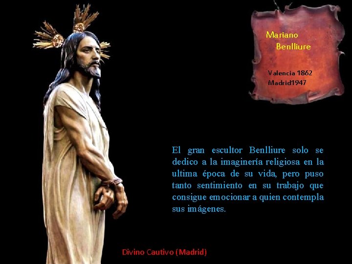 Mariano Benlliure Valencia 1862 Madrid 1947 El gran escultor Benlliure solo se dedico a Mariano Benlliure Valencia 1862 Madrid 1947 El gran escultor Benlliure solo se dedico a