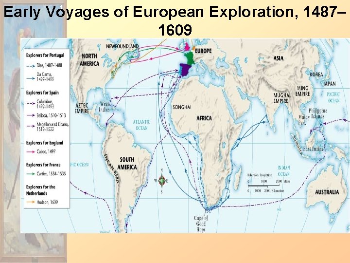 Early Voyages of European Exploration, 1487– 1609 1 