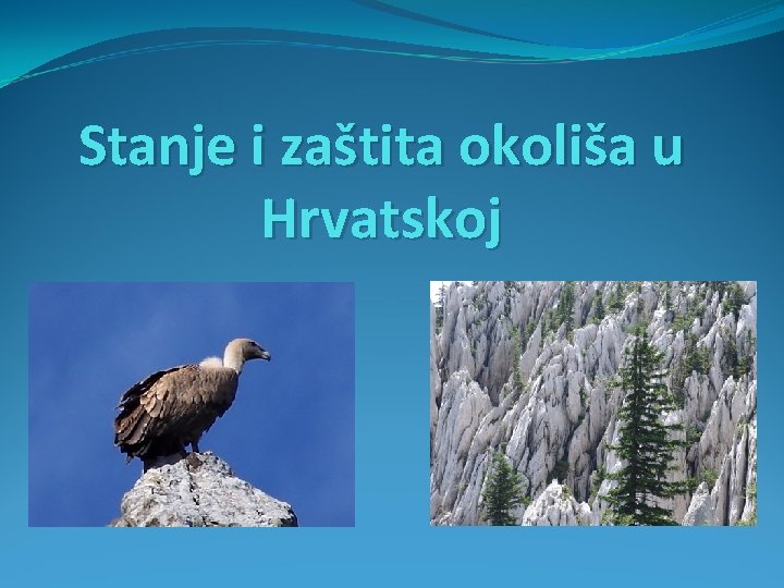 Stanje i zaštita okoliša u Hrvatskoj 