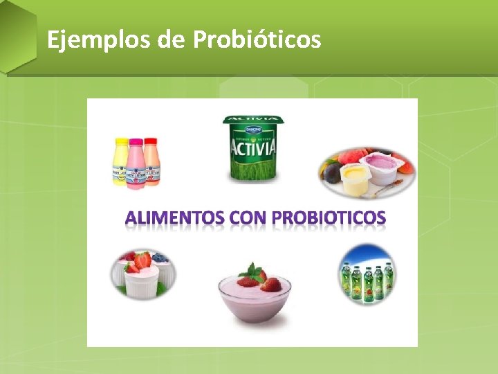 Ejemplos de Probióticos 