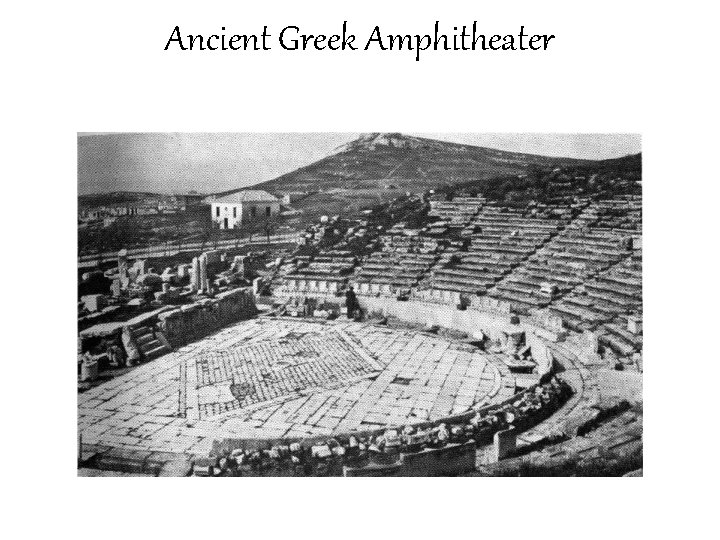 Ancient Greek Amphitheater 